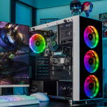 Computadora Xtreme PC Gaming XTPCI532GBHD730MDW, Intel Core i5-12400, 32GB, 1TB SSD, Wi-Fi, Windows 11 Prueba + Teclado/Mouse/Monitor de 27" image