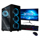Computadora Gamer Xtreme PC Gaming CM-05441, Intel Core i7-12700 3.60GHz, 16GB, 1TB SSD, Wi-Fi, Windows 10 Prueba, Negro ― Incluye Monitor de 27