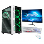 Computadora Gamer Xtreme PC Gaming CM-05442, Intel Core i7-12700 3.60GHz, 16GB, 1TB SSD, Wi-Fi, Windows 10 Prueba, Blanco ― Incluye Monitor de 27