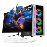 Computadora Xtreme PC Gaming CM-05442, Intel Core i7-12700, 16GB, 1TB SSD, Wi-Fi, Windows 10 Prueba + Teclado/Mouse/Monitor de 27"