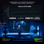 Computadora Gamer Xtreme PC Gaming CM-05856, Intel Core i7-12700F, NVIDIA GeForce RTX 5050, 32GB, 1TB SSD, Wi-Fi, Windows 11 Prueba image