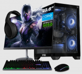 Computadora Gamer Xtreme PC Gaming CM-05858, Intel Core i7-12700F, NVIDIA GeForce RTX 5050, 32GB, 1TB SSD, Wi-Fi, Windows 11 Prueba + Teclado/Mouse/Monitor de 23.8