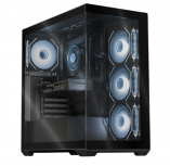 Computadora Gamer Xtreme PC Gaming CM-07364, Intel Core i7-14700F, NVIDIA GeForce RTX 5060 Ti, 32GB, 1TB SSD, Wi-Fi, Windows 11 Prueba ― Tiene varios golpes en las esquinas que dificultan el cierre de la tapa de cristal lateral y una pata quebrada.