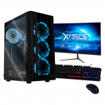 Computadora Gamer Xtreme PC Gaming CM-05418, Intel Core i9-12900 2.40GHz, 32GB, 4TB + 1TB SSD, Wi-Fi, Windows 10 Prueba, Negro ― Incluye Monitor de 27