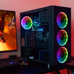 Computadora Xtreme PC Gaming CM-05709, Intel Core i9-12900, 32GB, 1TB SSD, Wi-Fi, Windows 11 Prueba + Teclado/Mouse/Monitor de 27" image