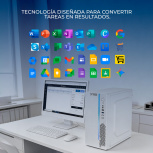 Computadora Xtreme PC Gaming CM-05874, Intel N100, 16GB, 500GB SSD, Windows 11 Prueba + Teclado/Mouse/Monitor de 23.8" - Imagen adicional 6