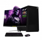Computadora Gamer Xtreme PC Gaming CM-05907, AMD Ryzen 5 3600, NVIDIA GeForce RTX 5060, 16GB, 1TB SSD, Wi-Fi, Windows 11 Prueba + Teclado/Mouse/Monitor de 23.8"