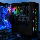 Computadora Xtreme PC Gaming CM-05769, AMD Ryzen 5 8600G, 16GB, 1TB SSD, Wi-Fi, Windows 11 Prueba + Teclado/Mouse/Monitor de 27" image