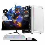 Computadora Xtreme PC Gaming CM-05788, AMD Ryzen 5 5600GT, 32GB, 1TB SSD, Wi-Fi, Windows 10 Prueba + Teclado/Mouse/Monitor de 27" - Imagen del combo