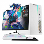 Computadora Xtreme PC Gaming CM-05788, AMD Ryzen 5 5600GT, 32GB, 1TB SSD, Wi-Fi, Windows 10 Prueba + Teclado/Mouse/Monitor de 27