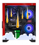Computadora Gamer Xtreme PC Gaming CM-80139, AMD Ryzen 7 5700, NVIDIA GeForce RTX 5060, 16GB, 1TB SSD, Wi-Fi, Windows 11 Prueba + Teclado/Mouse/Monitor de 27" - Imagen adicional 1