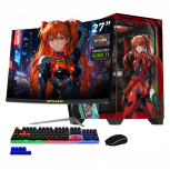 Computadora Gamer Xtreme PC Gaming CM-80163, AMD Ryzen 7 8700F, NVIDIA GeForce RTX 5060 Ti, 16GB, 1TB SSD, Wi-Fi, Windows 11 Prueba + Teclado/Mouse/Monitor de 27"