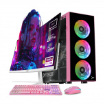 Computadora Xtreme PC Gaming CM-05737, AMD Ryzen 7 5700G, 16GB, 1TB SSD, Wi-Fi, Windows 10 Prueba + Teclado/Mouse/Monitor de 23.8"