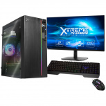 Computadora Gamer Xtreme PC Gaming CM-91041, AMD 4700S 3.60GHz Turbo, 16GB, 480GB SSD, AMD Radeon RX 550, Wi-Fi, Windows 10 Prueba ― Incluye Monitor de 27", Teclado y Mouse - Imagen del combo