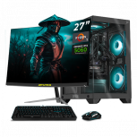 Computadora Gamer Xtreme PC Gaming CM-05882, AMD Ryzen 7 5700, NVIDIA GeForce RTX 5060, 32GB, 1TB SSD, Wi-Fi, Windows 11 Prueba + Teclado/Mouse/Monitor de 27"