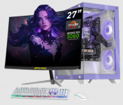 Computadora Gamer Xtreme PC Gaming CM-05883, AMD Ryzen 7 5700, NVIDIA GeForce RTX 5060, 32GB, 1TB SSD, Wi-Fi, Windows 11 Prueba + Teclado/Mouse/Monitor de 27"