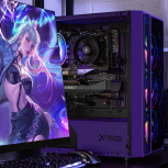 Computadora Gamer Xtreme PC Gaming CM-05836, AMD Ryzen 7 5700, NVIDIA GeForce RTX 5060, 32GB, 1TB SSD, Wi-Fi, Windows 10 Prueba + Teclado/Mouse/Monitor de 27" image