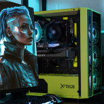 Computadora Gamer Xtreme PC Gaming CM-05833, AMD Ryzen 7 5700, NVIDIA GeForce RTX 5060, 32GB, 1TB SSD, Windows 10 Prueba + Teclado/Mouse/Monitor de 27" image