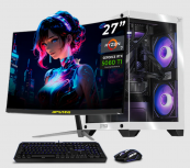 Computadora Gamer Xtreme PC Gaming CM-05902, AMD Ryzen 7 5700X, NVIDIA GeForce RTX 5060 Ti, 32GB, 1TB SSD, Wi-Fi, Windows 11 Prueba + Teclado/Mouse/Monitor de 27"