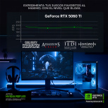 PC Gamer Completa Xtreme PC Gaming NVIDIA GeForce RTX 5060 TI AMD Ryzen 7 5700X 32GB SSD 1TB Monitor Curvo 27 180Hz Sistema Liquido WIFI Crystal Hive White - Imagen adicional 6