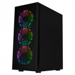 Computadora Xtreme PC Gaming Dragonfly Mesh Black, AMD Ryzen 7 8700G, 32GB, 1TB SSD, Wi-Fi, Windows 11 Prueba + Teclado/Mouse/Monitor de 27" image