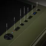 Computadora Xtreme PC Gaming CM-05804, AMD Ryzen 7 5700G, 32GB, 1TB SSD, Wi-Fi, Windows 10 Prueba image