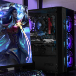 Computadora Gamer Xtreme PC Gaming CM-05825, AMD Ryzen 7 5700, AMD Radeon RX 6600, 32GB, 1TB SSD, Windows 10 Prueba + Teclado/Mouse/Monitor de 27" image