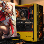 Computadora Gamer Xtreme PC Gaming CM-05827, AMD Ryzen 7 5700, AMD Radeon RX 6600, 32GB, 1TB SSD, Windows 10 Prueba + Teclado/Mouse/Monitor de 27" image