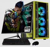 Computadora Gamer Xtreme PC Gaming CM-05828, AMD Ryzen 7 5700, AMD Radeon RX 6600, 32GB, 1TB SSD, Wi-Fi, Windows 10 Prueba + Teclado/Mouse/Monitor de 27" image