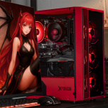 Computadora Gamer Xtreme PC Gaming CM-80116, AMD Ryzen 7 5700, AMD Radeon RX 7600, 32GB, 1TB SSD, Wi-Fi, Windows 10 Prueba + Teclado/Mouse/Monitor de 27" image