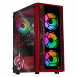 Computadora Gamer Xtreme PC Gaming Scarlet Dragon, AMD Ryzen 7 5700, AMD Radeon RX 7600, 32GB, 1TB SSD, Wi-Fi, Windows 10 Prueba
