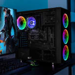 Computadora Xtreme PC Gaming CM-05772, AMD Ryzen 9 7900, 32GB, 1TB SSD, Wi-Fi, Windows 11 Prueba + Teclado/Mouse/Monitor de 27" image