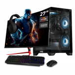 Computadora Gamer Xtreme PC Gaming CM-05854, AMD Ryzen 9 7900X, AMD Radeon RX 9060 XT, 32GB, 1TB SSD, Windows 11 Prueba + Teclado/Mouse/Monitor de 27
