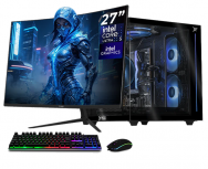 Computadora Xtreme PC Gaming CM-05918, Intel Core Ultra 5 250K Plus, 16GB, 1TB SSD, Wi-Fi, Windows 11 Prueba + Teclado/Mouse/Monitor de 27"