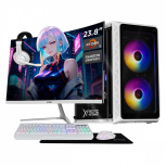 Computadora Xtreme PC Gaming CM-05728, AMD Ryzen 5 8500G, 16GB, 500GB SSD, Wi-Fi, Windows 11 Prueba + Teclado/Mouse/Monitor de 23.8" - Imagen del combo