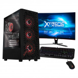 Computadora Gamer Xtreme PC Gaming CM-60418, AMD Ryzen 7 5700X, NVIDIA GeForce RTX 4060, 32GB, 1TB SSD, Wi-Fi, Windows 10 Prueba + Teclado/Mouse/Monitor de 31.5"  - Imagen del combo