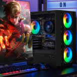 Computadora Xtreme PC Gaming CM-07361, AMD Ryzen 5 5600G, 16GB, 1TB SSD, Wi-Fi, Windows 10 Prueba + Teclado/Mouse/Monitor de 27" - Imagen adicional 3