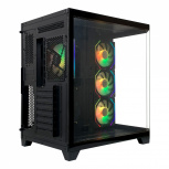 Gabinete Xzeal XZ150, Midi-Tower, ATX/Micro-ATX, USB 3.0, sin Fuente, 4 Ventiladores Instalados, Negro - Imagen adicional 6
