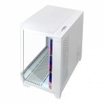 Gabinete Xzeal XZ150, Midi-Tower, ATX/Micro-ATX, USB 3.0, sin Fuente, 4 Ventiladores Instalados, Blanco - Imagen adicional 2