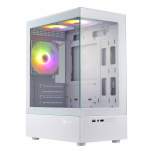 Gabinete Xzeal XZGAZNY1W, Mini-Tower, Micro-ATX/Mini-ITX, USB 2.0/3.0, sin Fuente, 1 Ventilador Instalado, Blanco - Imagen adicional 1