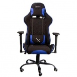 Xzeal Silla Gamer XZ25, hasta 150Kg, Negro/Azul