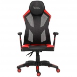 Xzeal Silla Gamer XZ30, hasta 110kg, Negro/Rojo