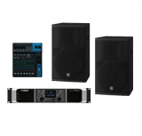 Yamaha Kit Refuerzo Sonoro CHR12KIT/PA, Alámbrico, 550W RMS, 2 Piezas