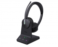Yealink Audífonos WH64 Dual UC, Inalámbrico, Bluetooth, USB-C