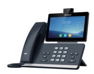 Yealink Teléfono IP con Pantalla Táctil 7” SIP-T58W, Inalámbrico, Bluetooth, Wi-Fi, 27 Teclas Programables, Altavoz, Gris