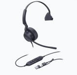 Yealink Monoaural UH42, Alámbrico, USB-A/USB-C