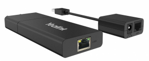Yealink Extensor USB por Cable CAT5e, 2x USB-A, 40 Metros, Negro