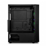 Gabinete Yeyian Rapture 2500, Midi-Tower, ATX/Micro-ATX/Mini-ITX, USB 2.0/3.0, sin Fuente, 3 Ventiladores Instalados, Negro - Imagen adicional 3