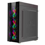 Gabinete Yeyian Rapture 2500, Midi-Tower, ATX/Micro-ATX/Mini-ITX, USB 2.0/3.0, sin Fuente, 3 Ventiladores Instalados, Negro - Imagen adicional 1