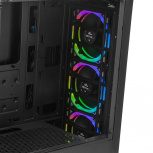 Gabinete Yeyian Ventle Master, Midi-Tower, ATX/Micro-ATX, USB 2.0/3.0, sin Fuente, 3 Ventiladores Instalados, Negro - Imagen adicional 5